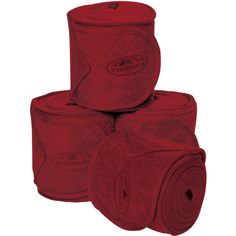 Weatherbeeta Prime Fleece Bandages #colour_maroon