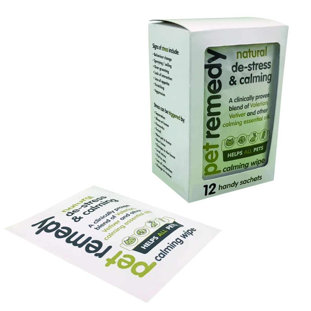 Lingettes apaisantes Pet Remedy