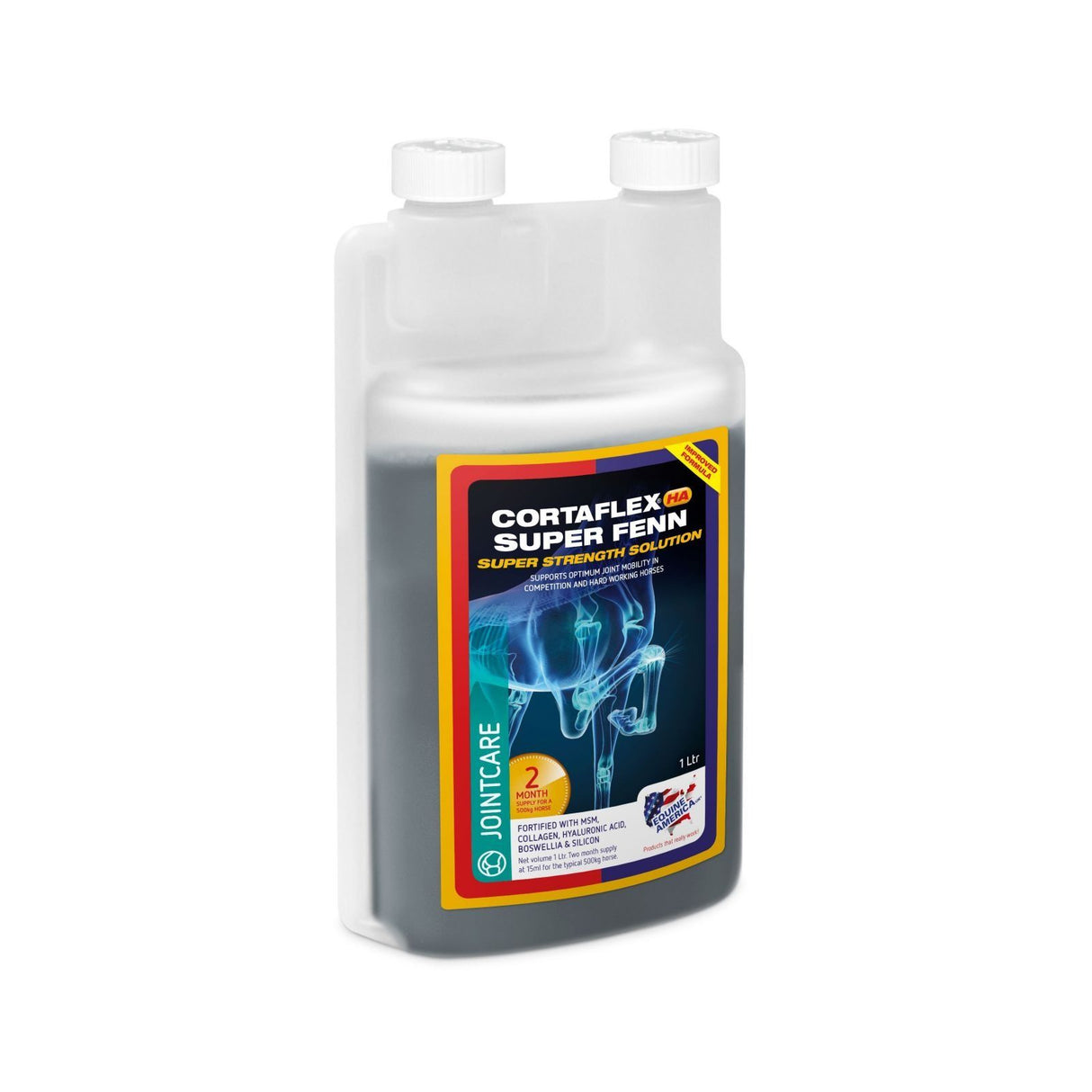 Equine America Cortaflex Super Strength Solution avec Super Fenn