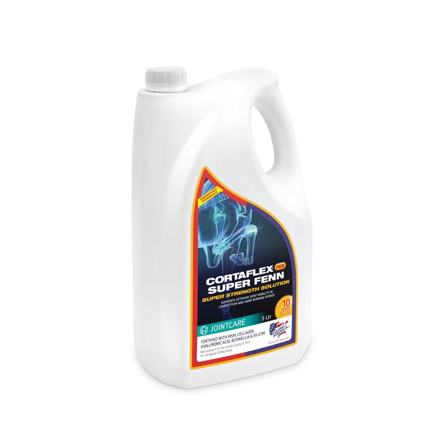 Equine America Cortaflex Super Strength Solution avec Super Fenn