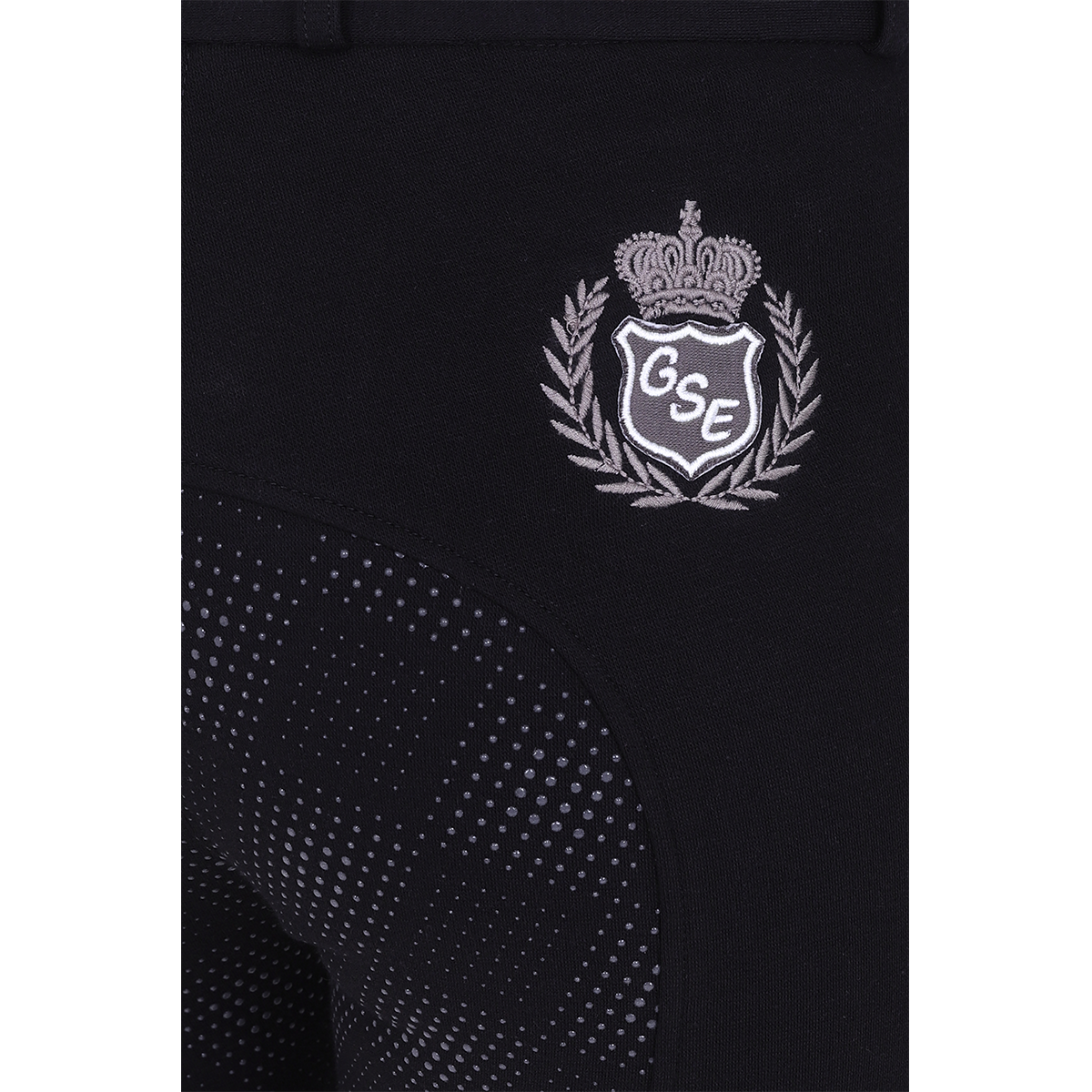GS Equestrian Carol Jodhpurs à fond intégral en silicone bicolore pour enfants