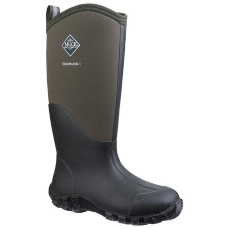 Muck Boots Edgewater II Tall Wellington Boots #colour_moss