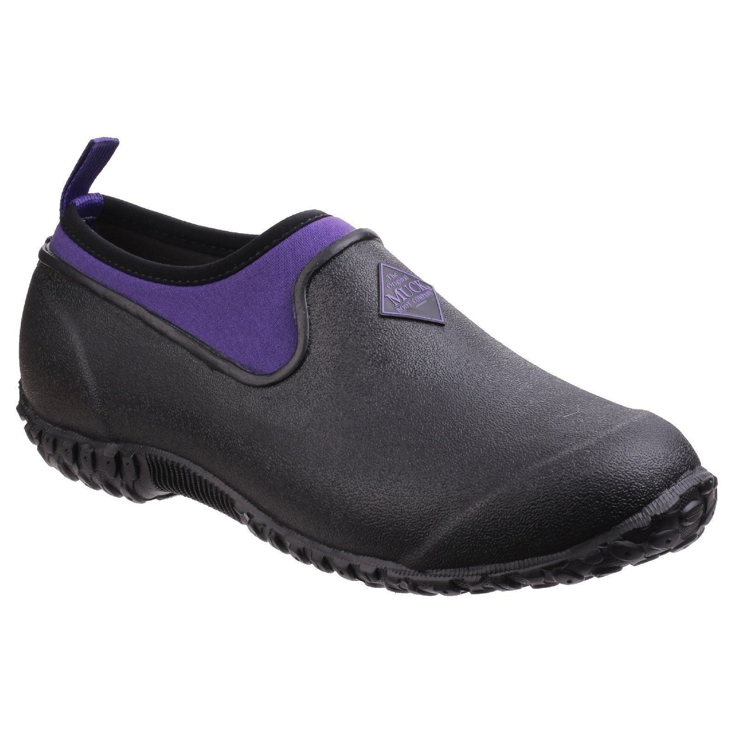 Muck Boots Muckster II Womens Low Shoes  #colour_black-purple