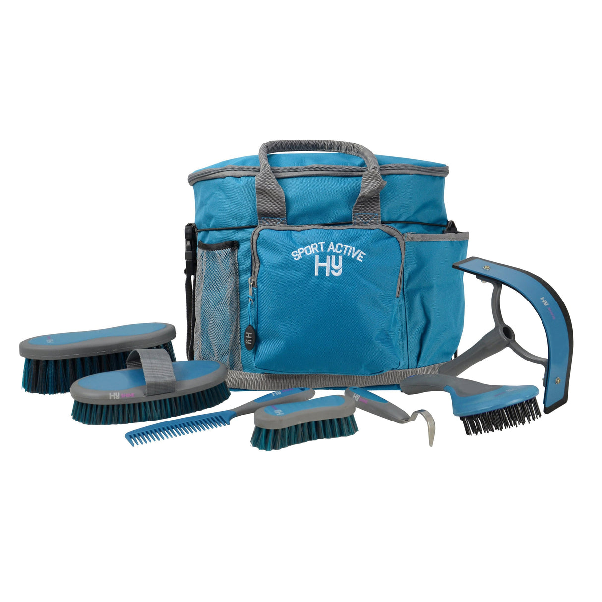 Hy Sport Active Complete Grooming Bag #colour_aegean-green