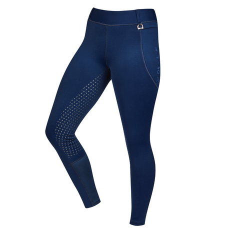 Dublin Warm It Thermodynamic Children's Riding Tights #colour_true-navy