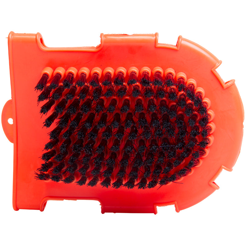 Imperial Riding Grooming Glove With Massage Side #colour_flamingo