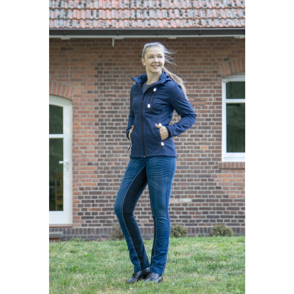 HKM Ladies Jodhpur Riding Breeches -Summer Denim-