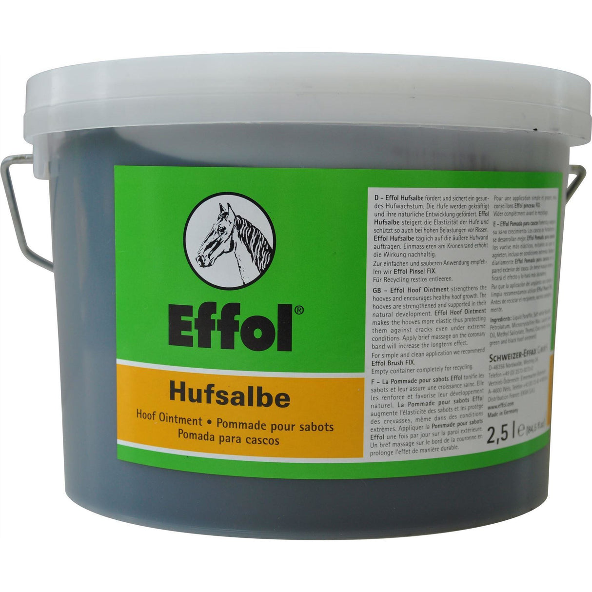 Pommade pour sabots Effol Noir