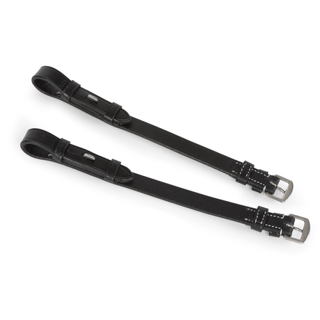 Shires Avignon Bridle Cheek Pieces #colour_black