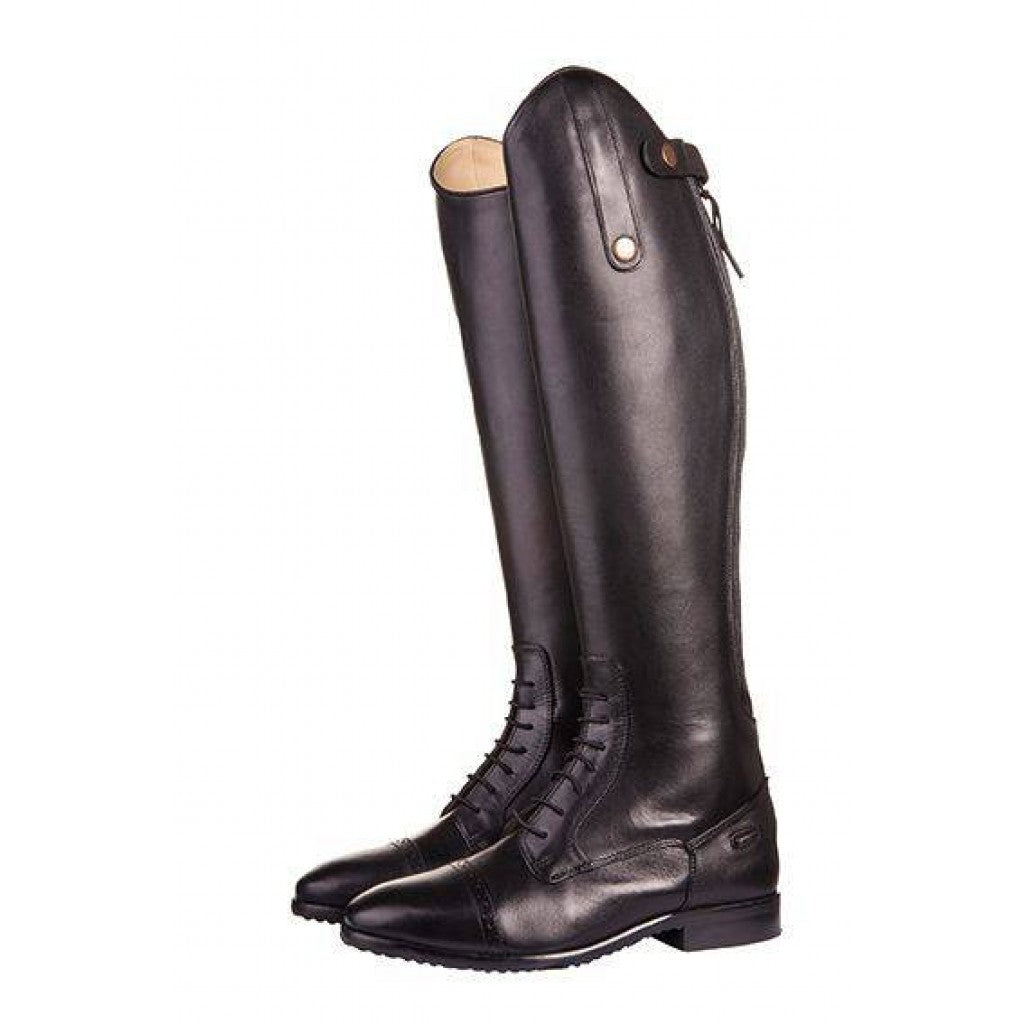 Bottes d'équitation pour femmes HKM -Valencia- Longues et étroites