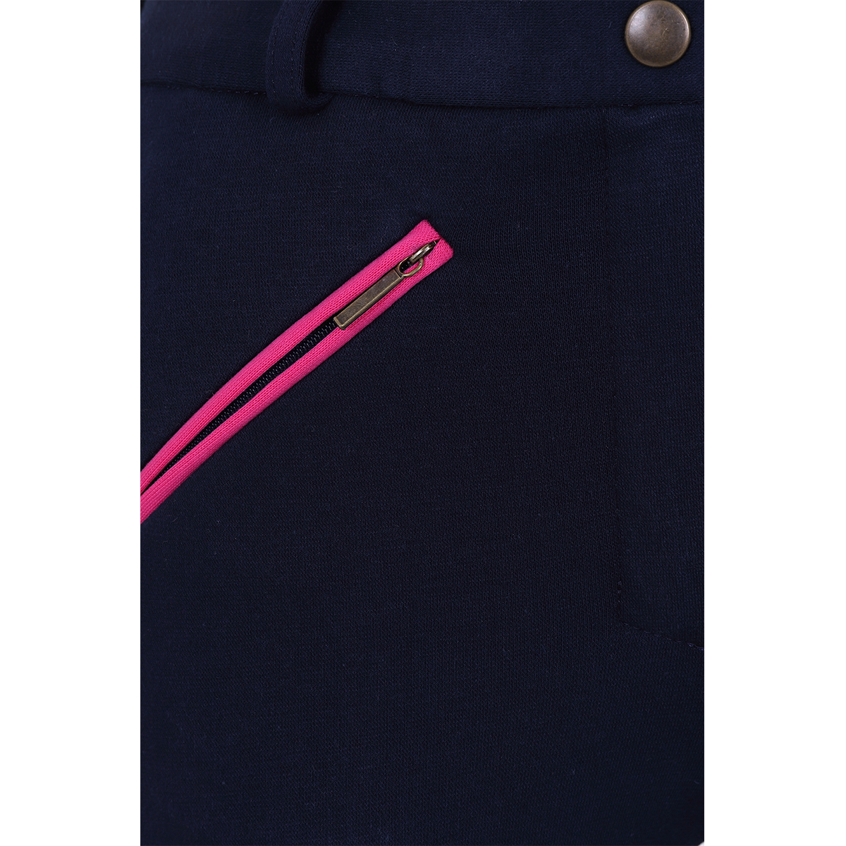 GS Equestrian Carol Jodhpurs à fond intégral en silicone bicolore pour enfants