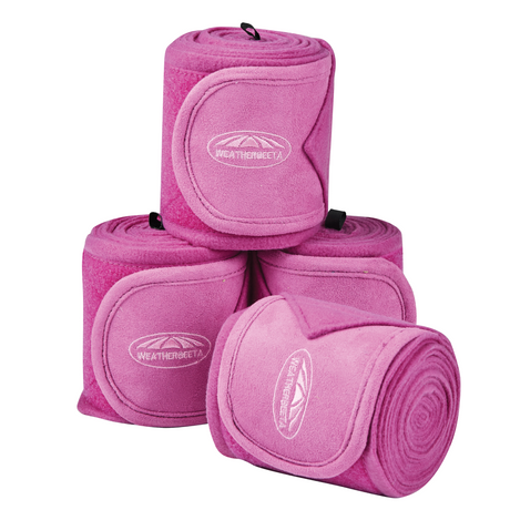 Weatherbeeta Prime Fleece Bandages #colour_red-violet