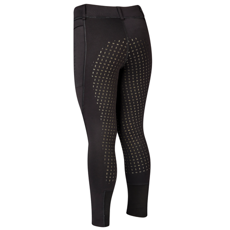 Dublin Warm It Thermodynamic Children's Riding Tights #colour_black