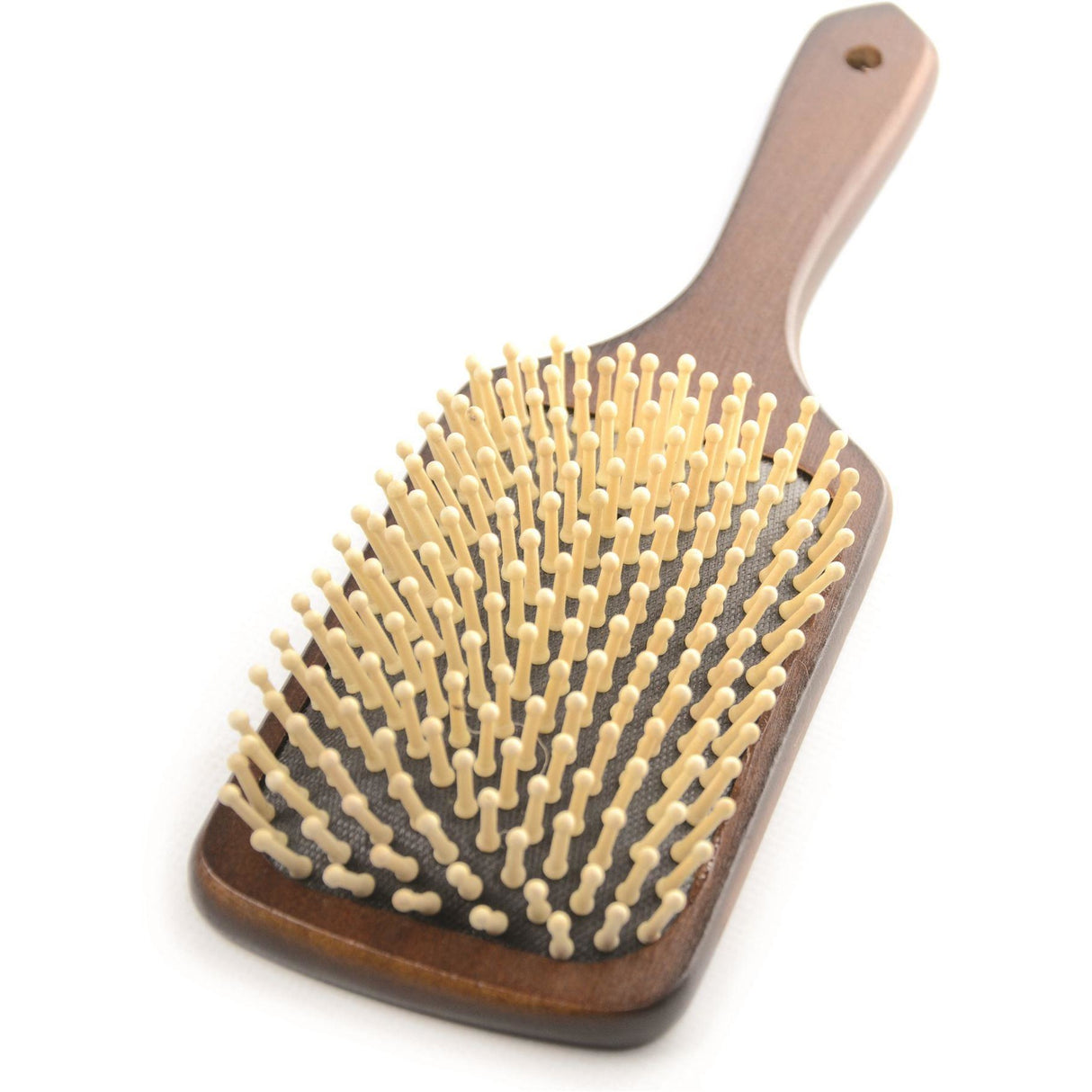 HySHINE Deluxe Wooden Mane & Tail Brush - Dark Brown