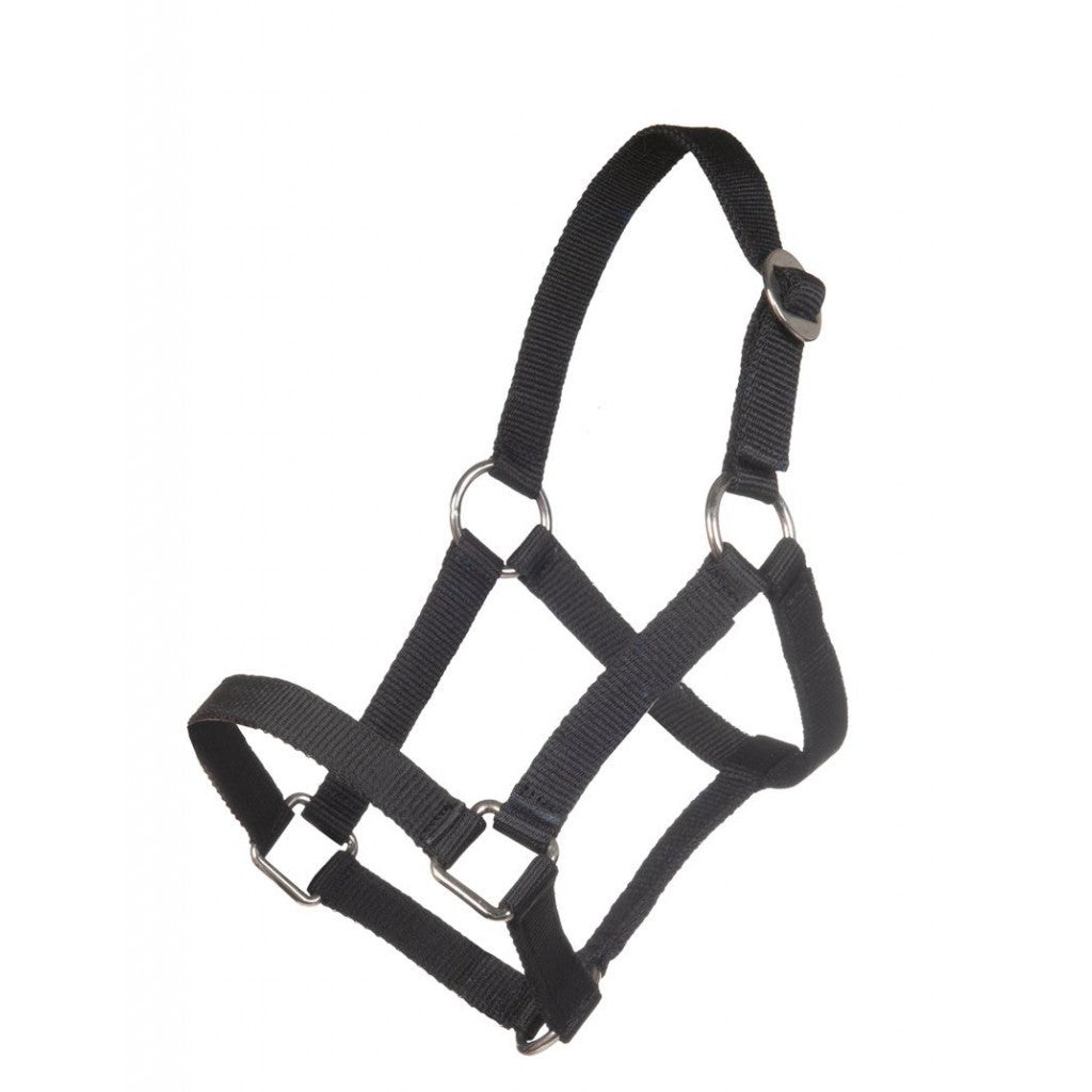 HKM Head Collar for Mini-Shetty #colour_black