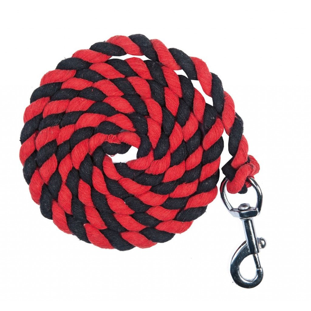 HKM Longe -Coton- avec mousqueton