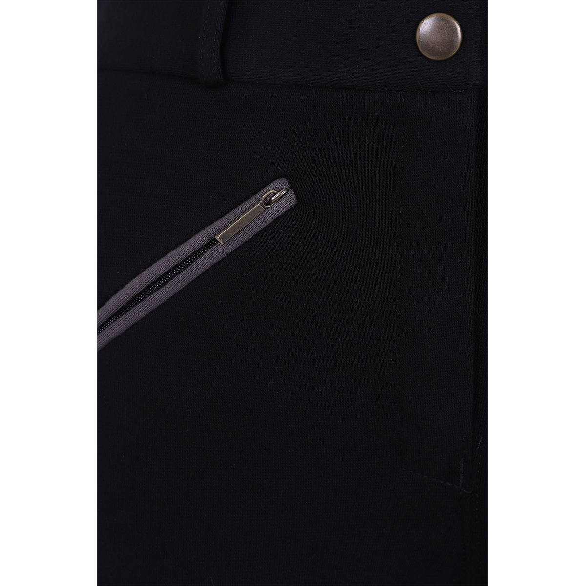 GS Equestrian Carol Jodhpurs à fond intégral en silicone bicolore pour enfants
