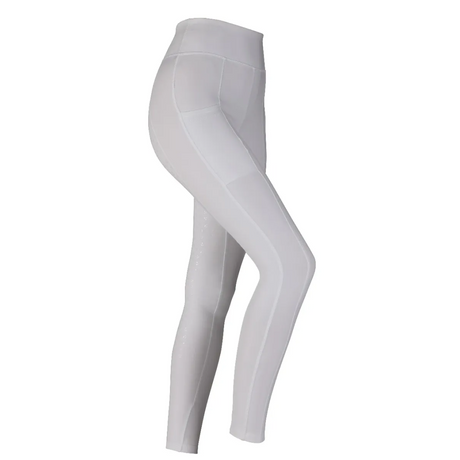 Shires Aubrion Hudson Ladies Riding Tights #colour_white