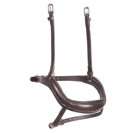 Shires Velociti RAPIDA Ergonomic Flash Noseband #colour_havana