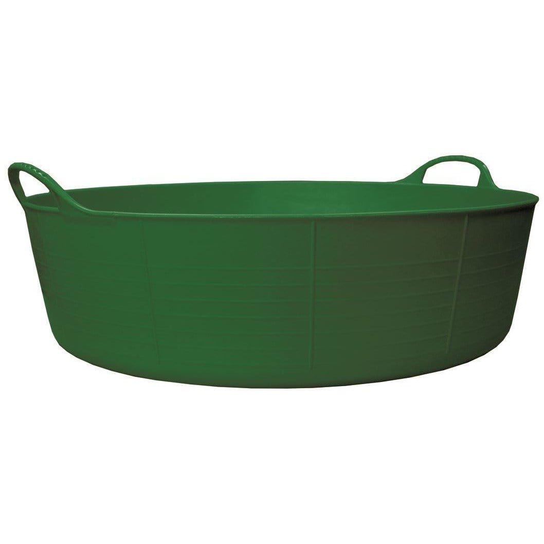 Roter Gorilla-Tubtrug, flexibel, groß, flach
