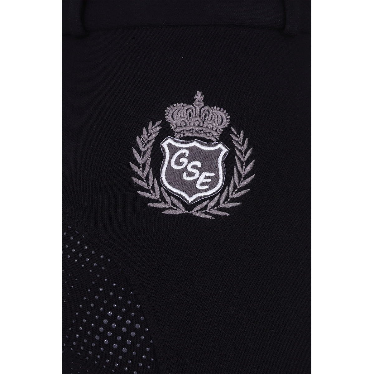 GS Equestrian Carol Jodhpurs à fond intégral en silicone bicolore pour enfants