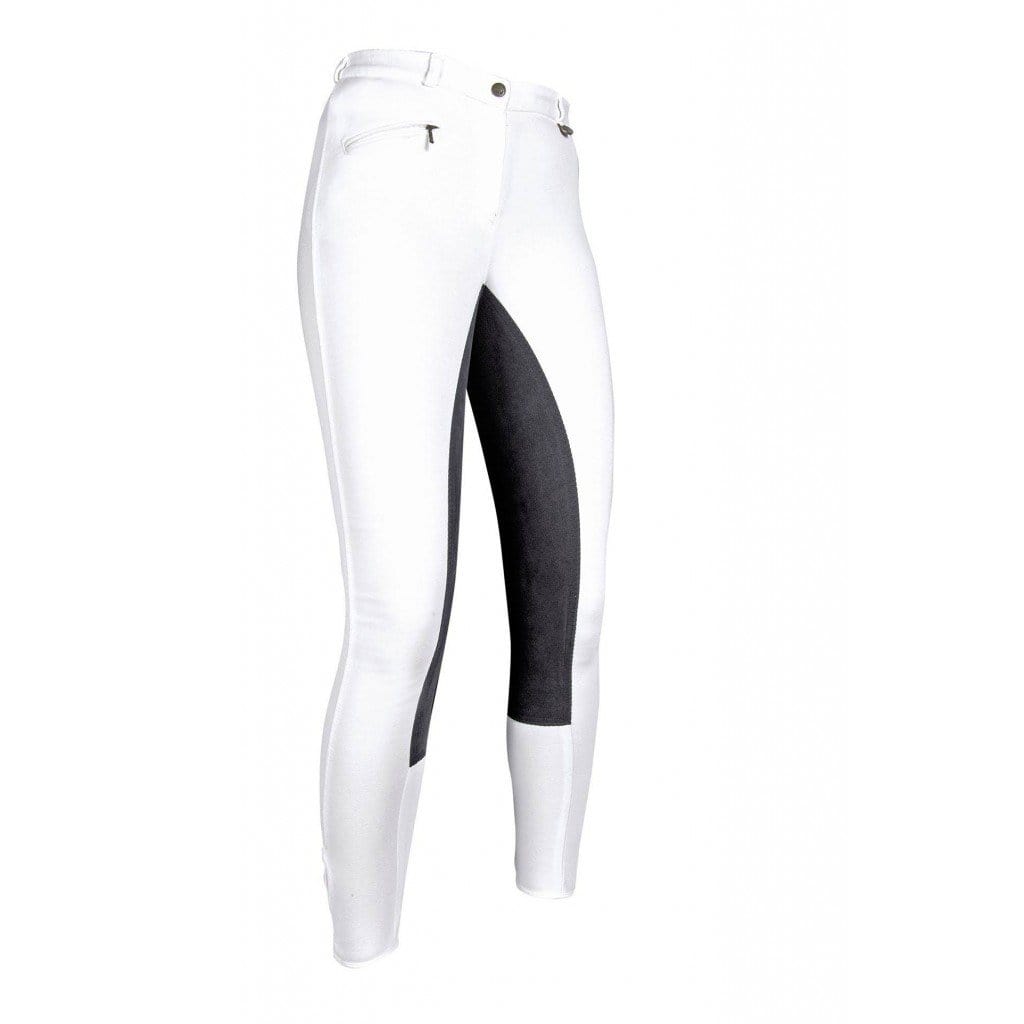 Pantalon d'équitation pour enfants HKM Basic Belmtex Grip 3/4 places