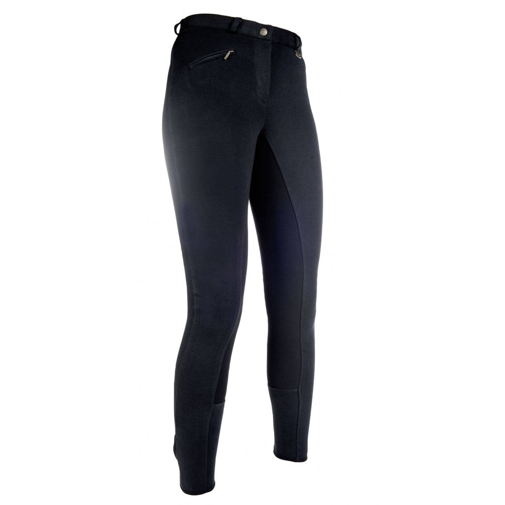 Pantalon d'équitation pour enfants HKM Basic Belmtex Grip 3/4 places