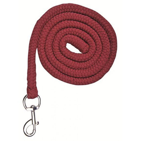 HKM Lead Rope -Stars- with Snap Hook #colour_dark-red