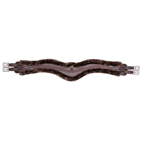 Shires ARMA SupaFleece Anatomical Elasticated Girth #colour_brown