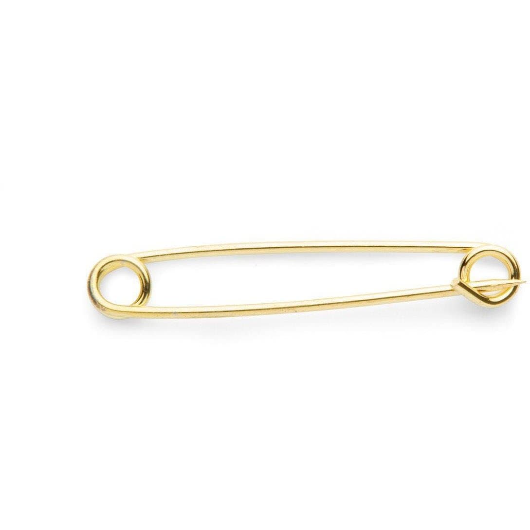 Shires Plain Gold Plated Stock Pin