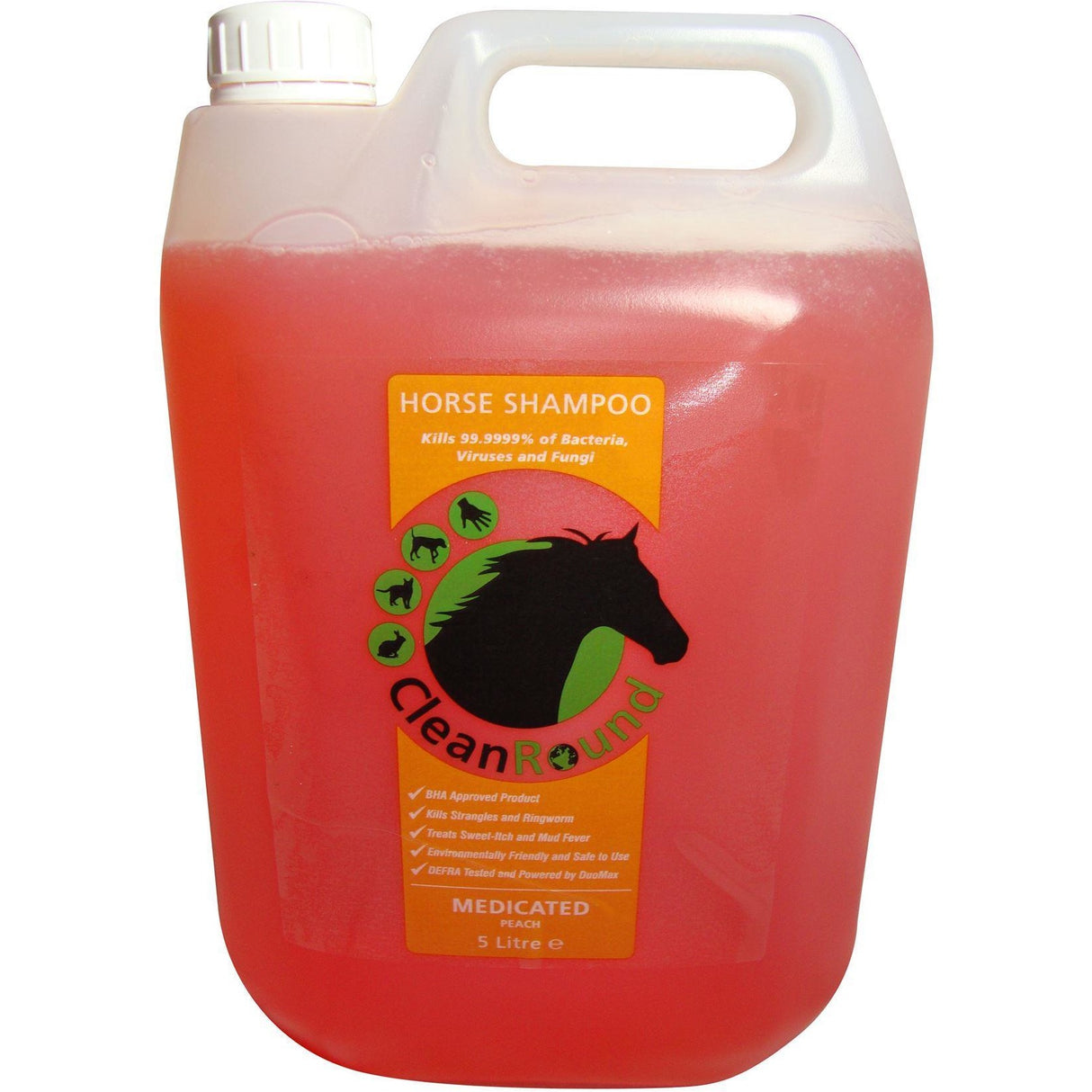 CLEANROUND Shampoing Médicamenteux Pêche 5080