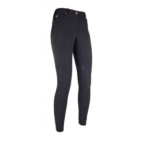 HKM LG Basic Silikon-Kniebesatz-Reithose