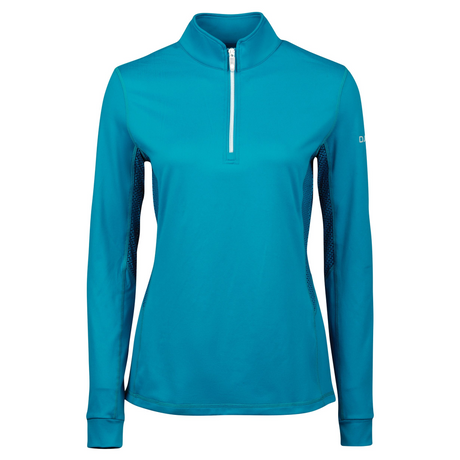 Dublin Kylee Long Sleeve Ladies Technical Shirt #colour_arctic-blue