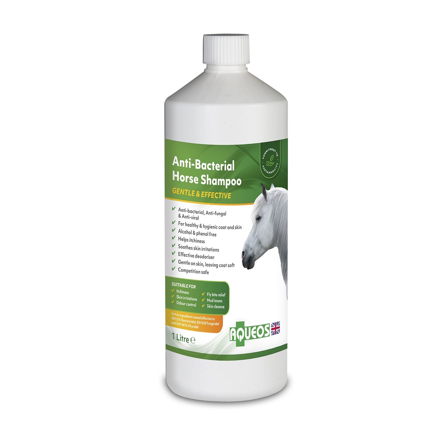 Aqueos Antibakterielles Pferdeshampoo