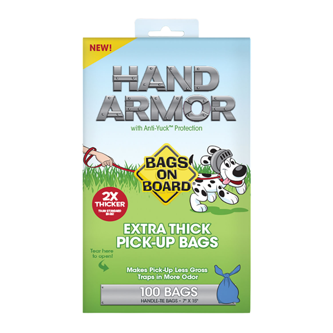 Bags on Board Hand Armour 2x Extra Thick Pick-Up Bags #size_100-pack