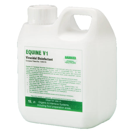 Barrier Equine V1 Virucidal Disinfectant