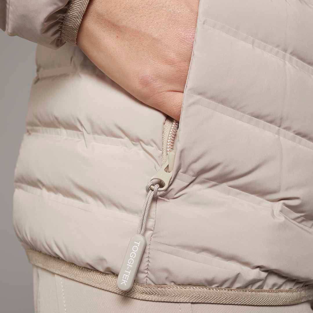 Toggi Cosy Padded Ladies Jacket #colour_mink