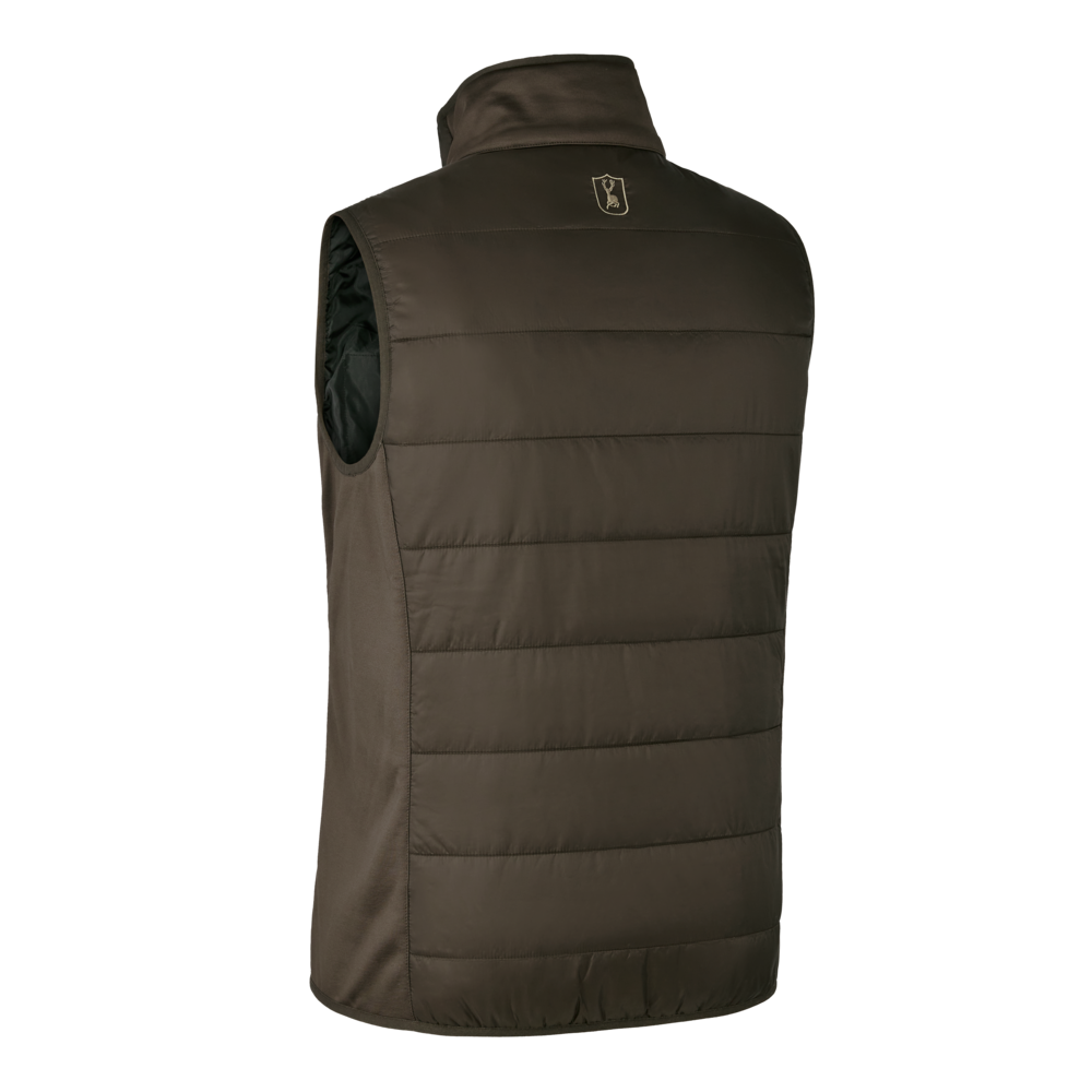 Deerhunter Men's Heat Padded Waistcoat #colour_wood