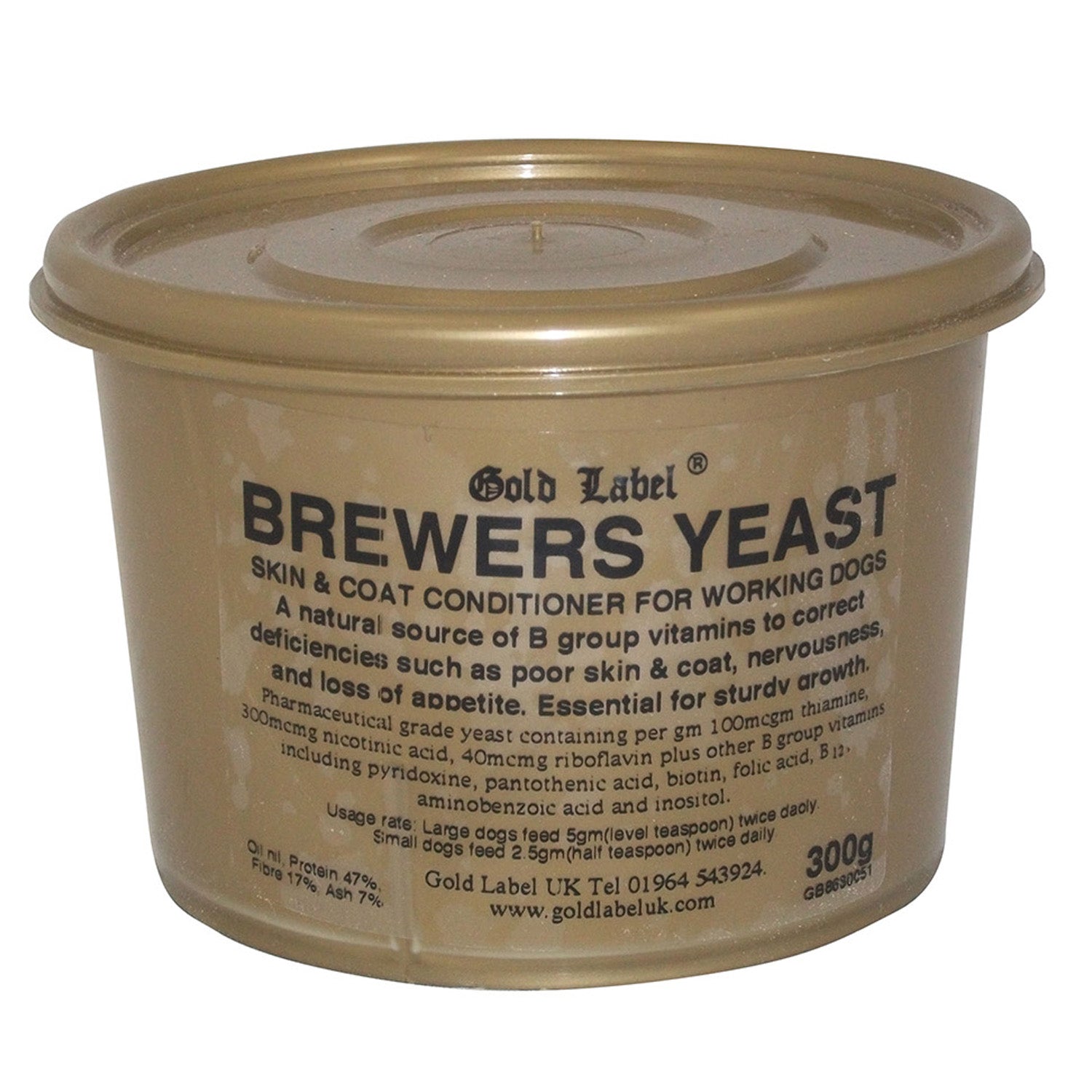 Levure de bière canine Gold Label