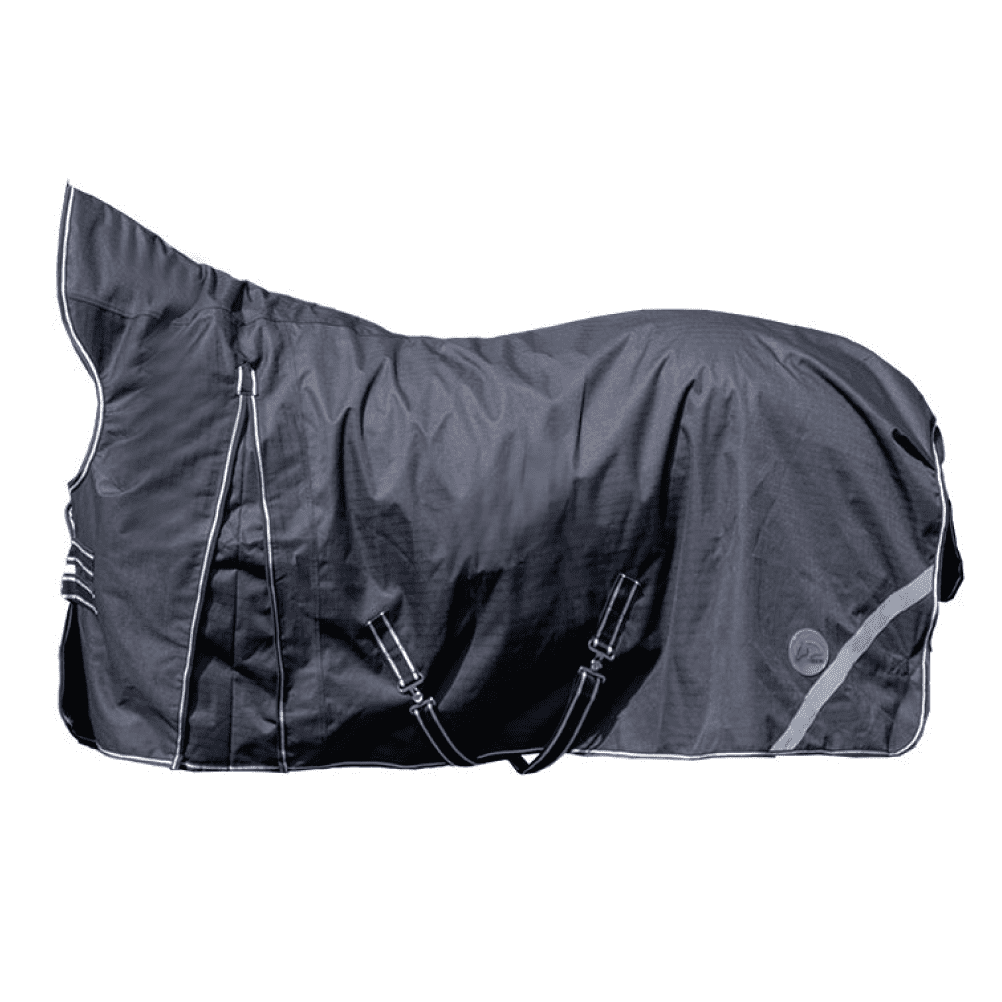 HKM Innsbruck fleece Lining Highneck Rug 1200D #colour_black