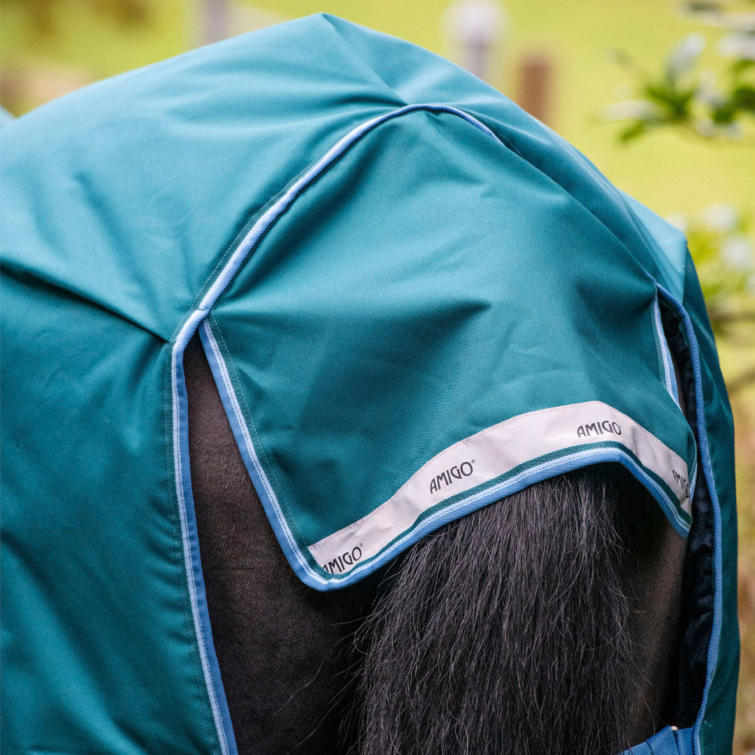 Horseware Ireland Amigo Bravo 12 Wug 0g Lite Turnout Rug #colour_storm-green-turquoise-aqua