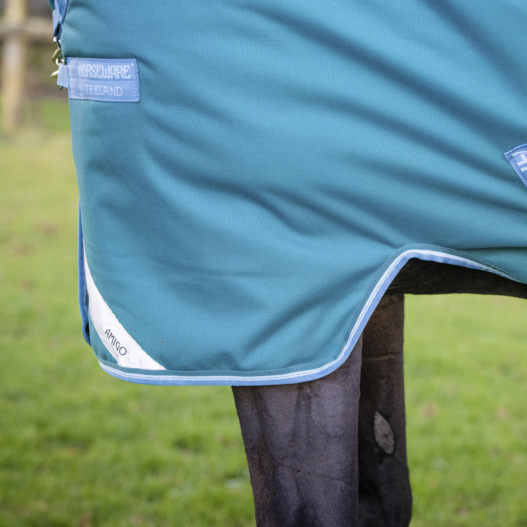 Horseware Ireland Amigo Bravo 12 Wug 0g Lite Turnout Rug #colour_storm-green-turquoise-aqua