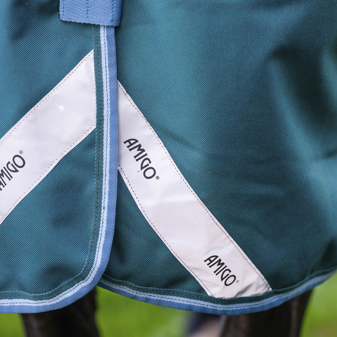 Horseware Ireland Amigo Bravo 12 Wug 0g Lite Turnout Rug #colour_storm-green-turquoise-aqua