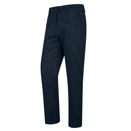 Hoggs of Fife Carrick Men's Technical Stretch Moleskin Trouser #colour_navy