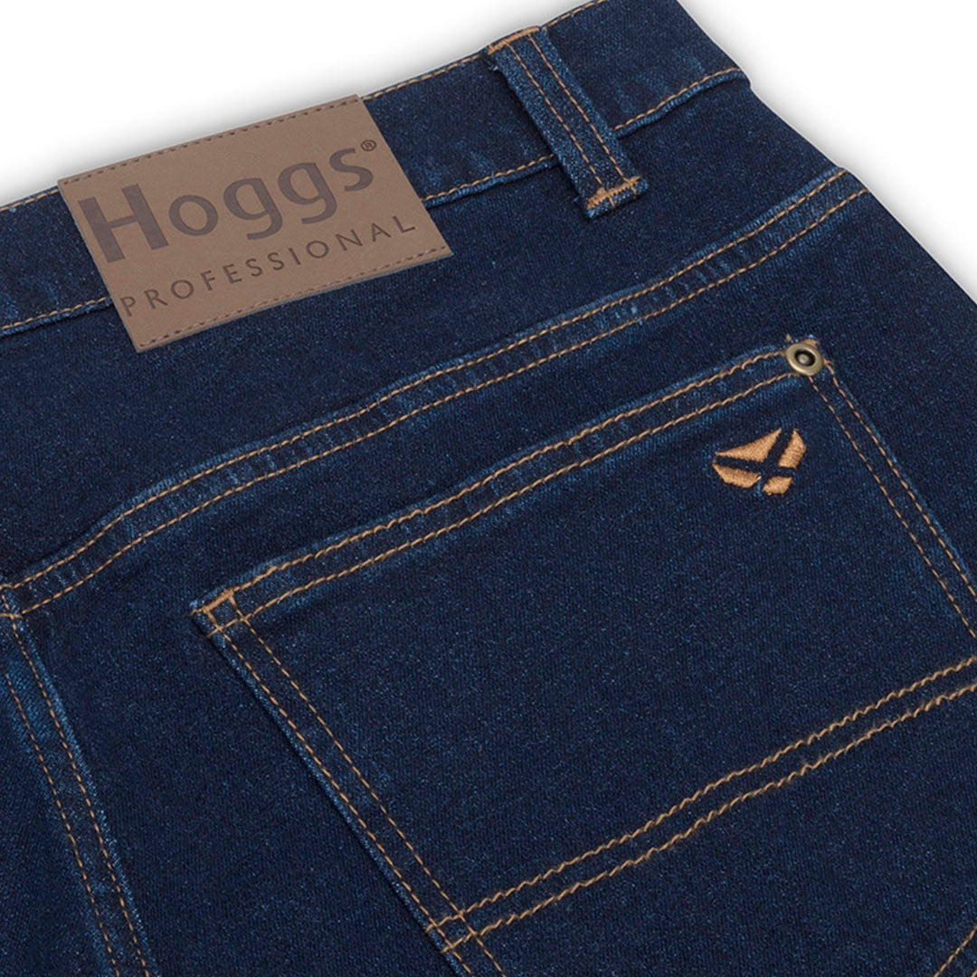 Hoggs of Fife Clyde Men's Comfort Denim Jeans #colour_dark-indigo