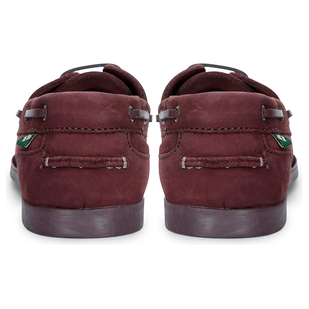 Hoggs of Fife Mull Ladies Deck Shoes #colour_merlot