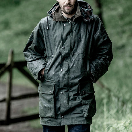 Hoggs of Fife Woodsman Men's Waxed Jacket