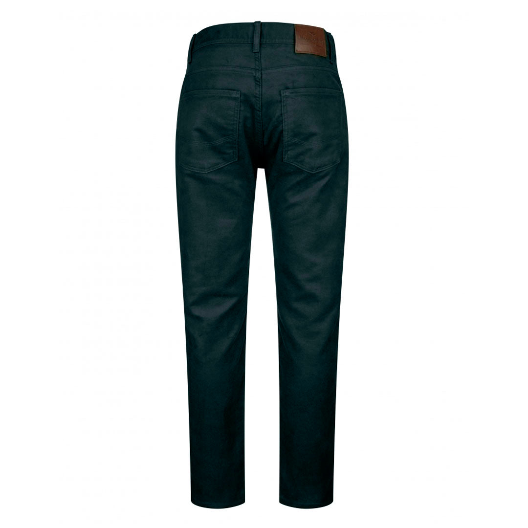 Hoggs of Fife Carrick Men's Technical Stretch Moleskin Jeans #colour_navy