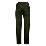 Hoggs of Fife Carrick Men's Technical Stretch Moleskin Jeans #colour_olive