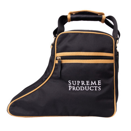 Supreme Products Pro Groom Jodhpur Boot Bag #colour_black-gold